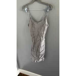 MALENE BIRGER Gray Strapped Mini Dress 36